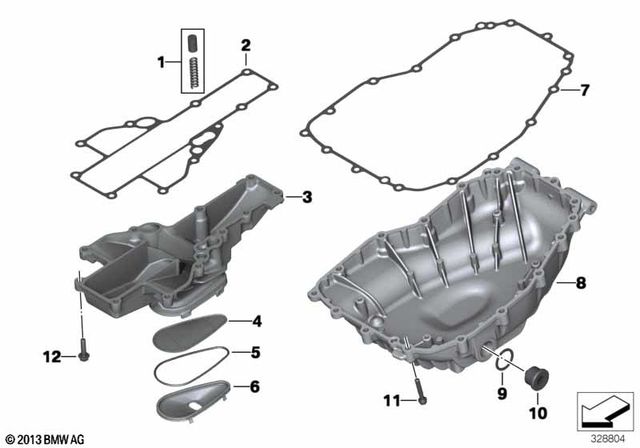 11418524135 - Engine: Constant Pressure Valve -  for BMW-Motorrad Image