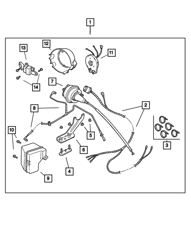 4671573AC - : Speed Control Switch for Mopar Image