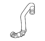 LR131378 - Cooling System: Lower Hose for Land Rover: Defender 110, Defender 90 Image