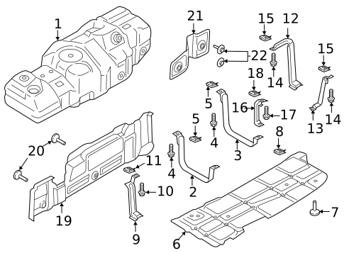 Fuel Storage for 2019 Ford F-450 Super Duty #1