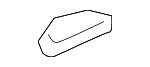60613TVAA00ZZ - Body: Upper Rail Assembly Rear Bracket for Honda Image image