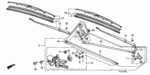 76620SH2G01 - : Blade, Windshield Wiper for Honda Image