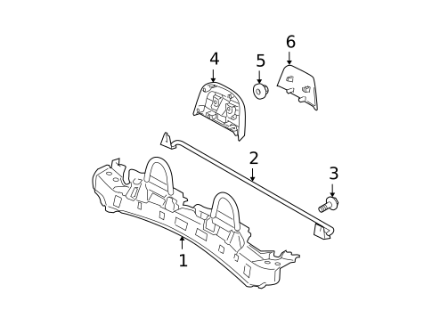 Backup Lamps for 2005 Toyota Solara #0
