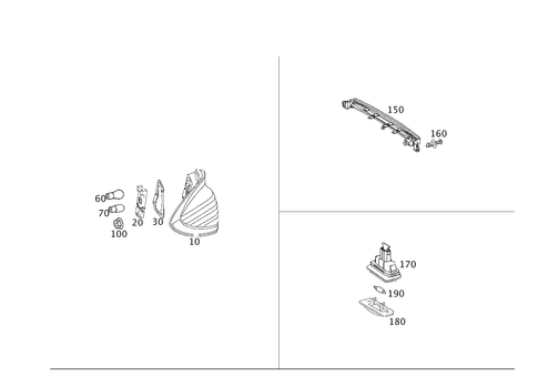 Rear Illumination for 2002 Mercedes-Benz C230 #0
