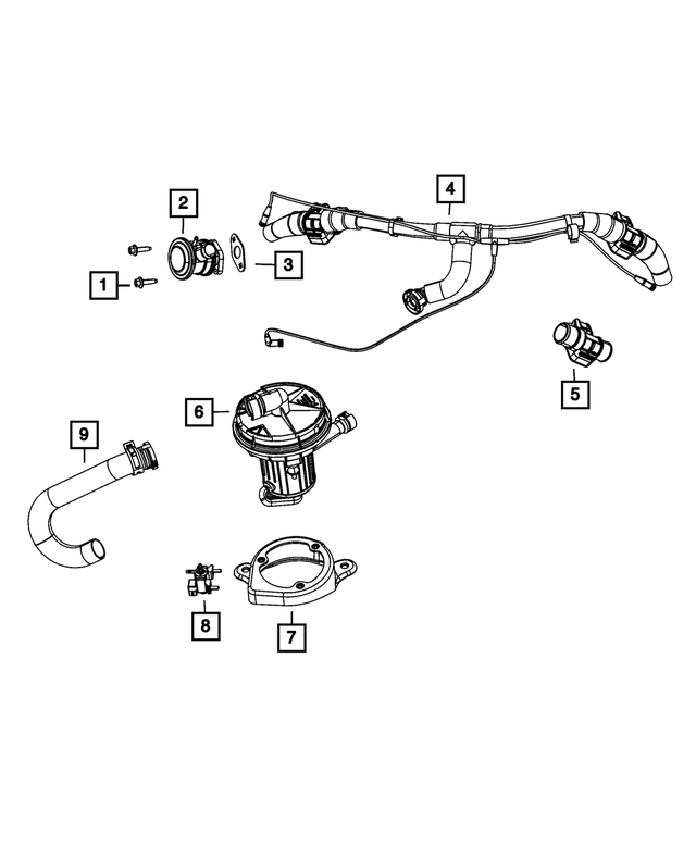5192134AA - Emission Controls: Air Pump for Mopar Image image