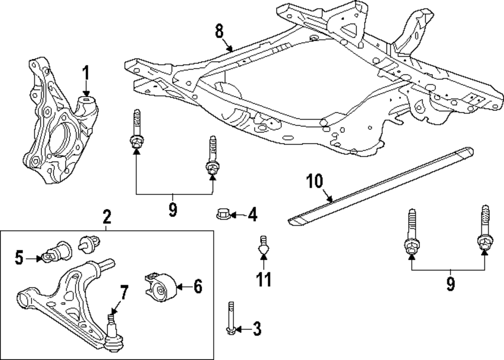 2025 GM Knuckle 26438196 | Humberviewparts.ca