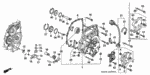 21240RCL010 - Transmission - Automatic: COVER, L. SIDE for Honda Image