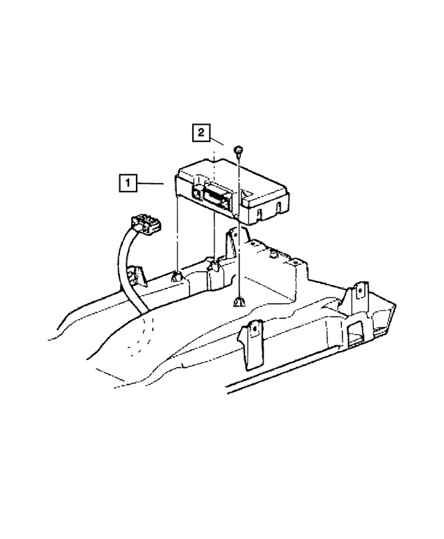 153835 - Electrical: Screw for Mopar Image image