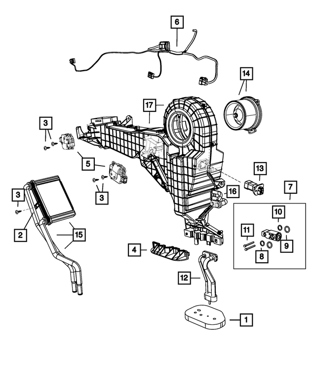 5019626AA - Air Conditioners and Heaters: Plate for Mopar Image