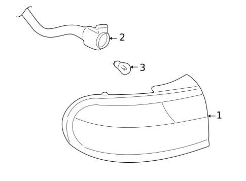 Tail Lamps for 2021 Chevrolet Malibu #5