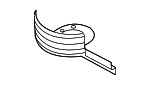 4G0505562C - Body: Stone Guard for Audi Image