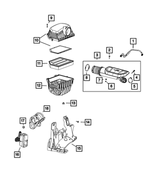 6512438AA - Fuel and Accelerator Pedal: Hex Flange Head Screw for Mopar Image