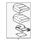 88103E6000S3G - : Cushion Assembly for Hyundai Image