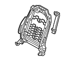 88310C1560 - Body: Seat Back Frame for Hyundai Image