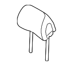 88701E6400ZAB - Body: Headrest for Hyundai Image