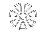 LR048832 - : Wheel, Alloy for Land-Rover Image
