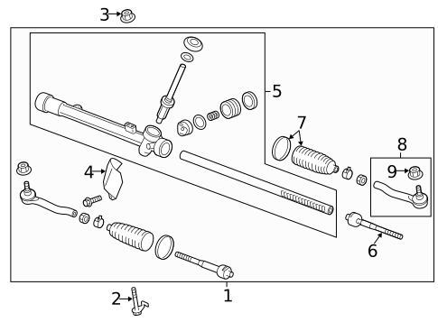 Steering Gear & Linkage for 2016 Nissan Juke #0