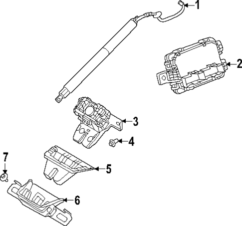Lock & Hardware for 2025 Volvo EX30 #2