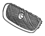 C2Z13199 - : Grille for Jaguar: XF, XFR, XFR-S Image