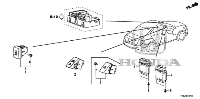 Switch for 2012 Honda Accord #0