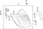 8330B391 - : Socket &amp; Wire for Mitsubishi: Outlander Sport Image