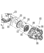6501742 - Clutch: Hex Head Screw for Mopar Image