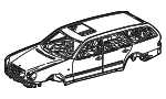 2106001405 - Body: Body Assembly for Mercedes-Benz Image