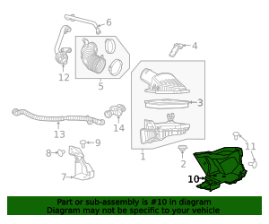 Air Cleaner Outlet Duct 84486694 | OEM Parts Online