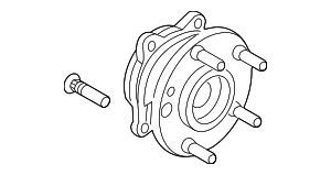 51750K4000 - : Hub Assembly for Hyundai: Kona Electric Image