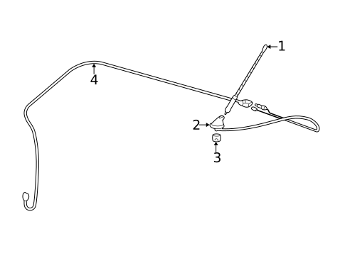 Antenna & Radio for 2005 Toyota Matrix #0