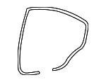 831202G000VA - Body: Weather-strip On Body for Kia: Optima Image