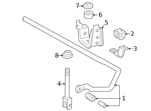 Rear Suspension for 2006 Lexus LX470 #2