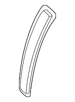 63145A1BBA4 - : Reflector Panel for BMW: X3 Image