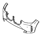 51115A88A31 - Body: Bumper Cover for BMW: X3 Image