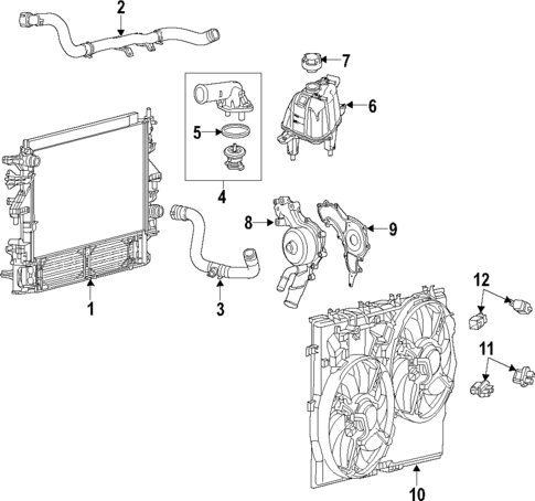 Water Pump for 2022 Ram ProMaster 3500 #1