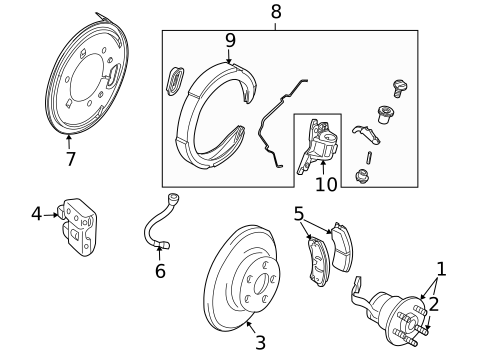 Brake Hydraulics for 2005 Cadillac XLR #0
