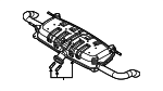 PYEJ40100 - Exhaust: Muffler for Mazda Image