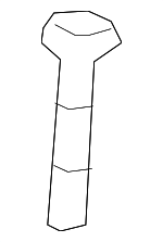 81343TZ5A01ZF - Body: Headrest Guide for Honda: Passport, Pilot Image