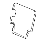 81329TGSA01ZA - Body: Seat Back Panel for Honda: Passport Image