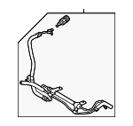 444100C151 - Steering: Hose &amp; Tube Assembly for Toyota: Sequoia, Tundra Image