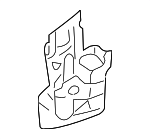 2036820160 - Body: Insulation for Mercedes-Benz Image