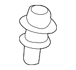 43713C1200 - Body: Shift Knob Bushing for Hyundai: Elantra, Elantra GT, Veloster, Veloster N Image