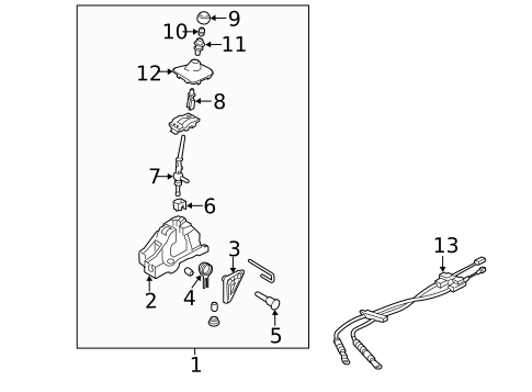 Gear Shift Control for 2019 Hyundai Veloster N #0