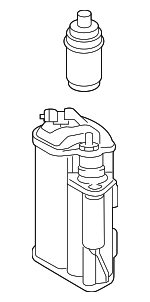 2054701702 - Emission System: Vapor Canister for Mercedes-Benz: C 300, C 43 AMG&amp;reg;, CLS 450, E 350, E 450, E 53 AMG&amp;reg;, GLC 300 Image image