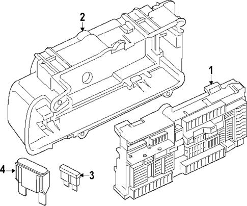 Fuse Box for 2023 BMW 760i xDrive #1
