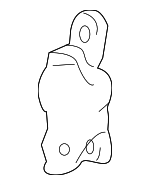 6874002080 - Body: Lower Hinge for Lexus: CT200h, ES250, ES300h, ES350, GS F, GS Turbo, GS200t, GS300, GS350, GS450h, GX460, GX550, HS250h, IS200t, IS250, IS300, IS350, IS500, LX570, NX200t, NX250, NX300, NX300h, NX350, NX350h, NX450h+, RX350, RX350h, RX450h, RX450h+, RX500h, RZ300e, RZ450e, TX350, TX500h, TX550h+ Image