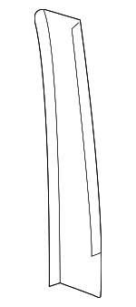 3D4837889M041 - Body: Applique for Volkswagen: Phaeton Image