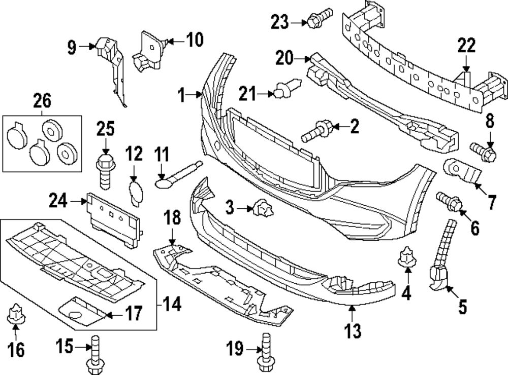 2022-2025 Mazda CX-5 Cover Inner KSD4-50-103 | Mazda-Parts