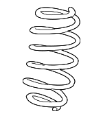 5168041AC - Suspension: Spring for Dodge: Dart Image