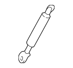 15708521 - Body: Strut for Chevrolet: Blazer | GMC: Jimmy | Oldsmobile: Bravada Image